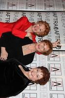 Kathleen Noone, AFTRA New York president Roberta Reardon, and Patrika Darbo arriving at the AFTRA Media and Entertainment Excellence Awards AMEES at the Biltmore Hotel in Los Angeles,CA on March, 9 2009 photo