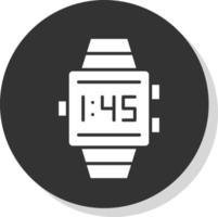 diseño de icono de vector de reloj inteligente