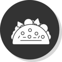 diseño de icono de vector de taco