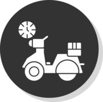 diseño de icono de vector de tiempo de entrega