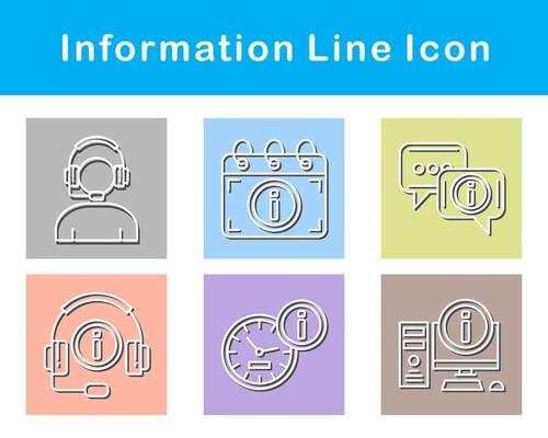 Information Vector Icon Set