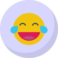 Grin Tongue Squint Vector Icon Design