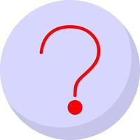 Question Vector Icon Design