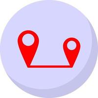 Map Marker Alt Vector Icon Design