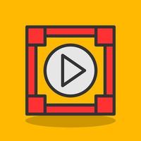 Media Player Vector Icon Design