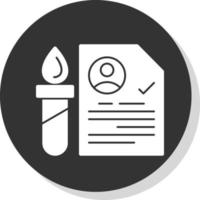 Blood Test Vector Icon Design