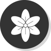 Delphinium Vector Icon Design