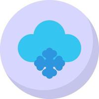 Snow Vector Icon Design