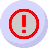 Alert Vector Icon Design