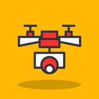Drone Vector Icon Design