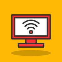 Wifi SIgnal Vector Icon Design