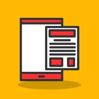 Mobile Vector Icon Design