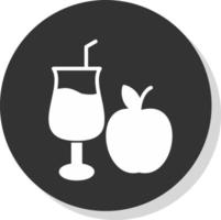 Apple Juice Vector Icon Design