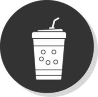 Bubble Tea Vector Icon Design