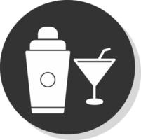 Cocktail Shaker Vector Icon Design