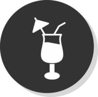 diseño de icono de vector de piña colada