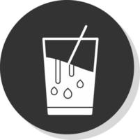 Chocolate Milk Vector Icon Design