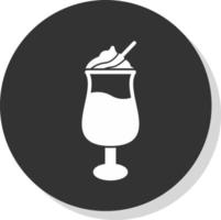 diseño de icono de vector de latte macchiato