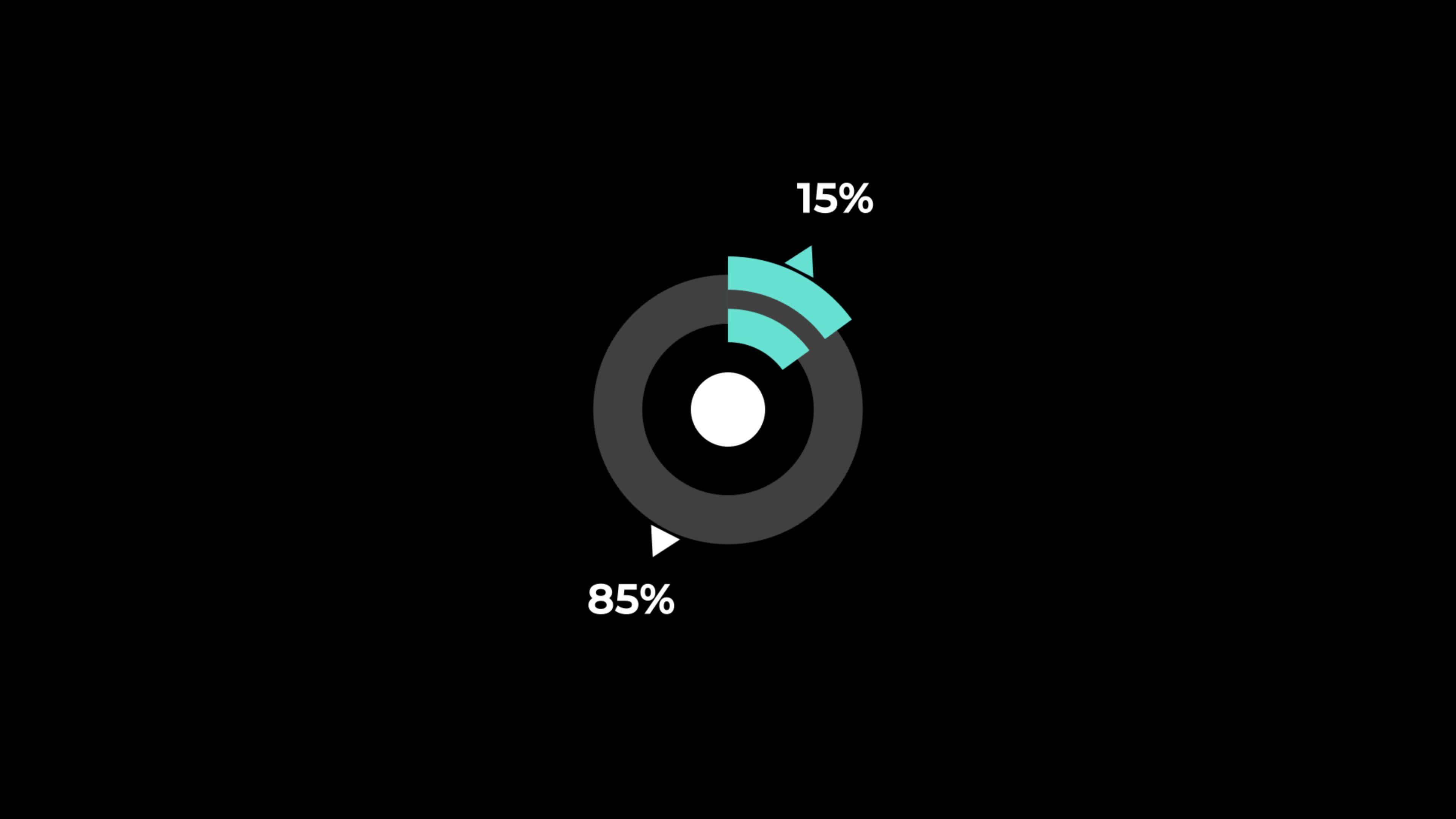 Pie Chart 0 To 15 Percentage Infographics Loading Circle Ring Or pie-chart-0-to-15-percentage-infographics-loading-circle-ring-or