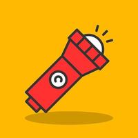 Torch Vector Icon Design