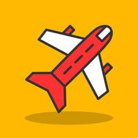 Airplane Vector Icon Design