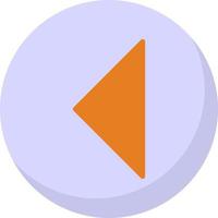 Caret Left Vector Icon Design