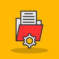 Data Management Vector Icon Design