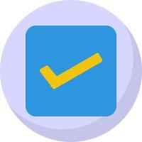 Check Square Vector Icon Design