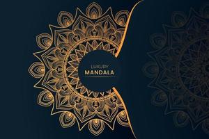 luxury ornamental mandala design background vector