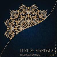 Luxury mandala background design vector