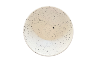 White bowl isolated on a transparent background png