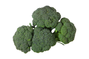 Vegetables broccoli isolated on a transparent background png