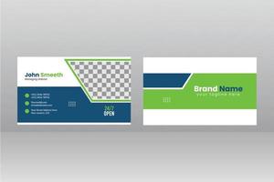 modern business card design vector