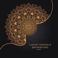 luxury ornamental mandala design vector