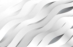 3D White Swirl Background vector