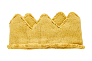 amarillo bebé cabeza banda aislado en un transparente antecedentes png
