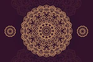 Luxury mandala background design vector