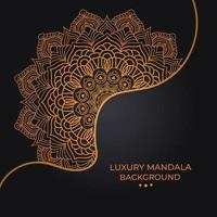 luxury ornamental mandala design vector