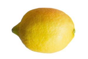 Lemon isolated on a transparent background png
