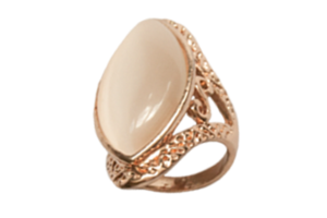 Gold Ring mit Juwel isoliert auf ein transparent Hintergrund png