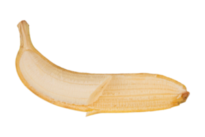 banana fruta isolado em uma transparente fundo png