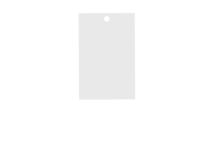 White paper isolated on a transparent background png