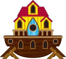 Noah's Ark - Biblical Illustration vector