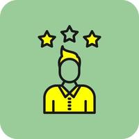 Best Employee Vector Icon Design