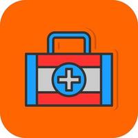 First Aid Kit Vector Icon Design