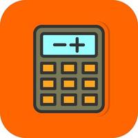 diseño de icono de vector de calculadora