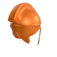 Spartan helmet isolated on transparent png