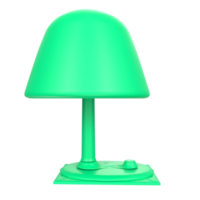 Desk lamp isolated on transparent png