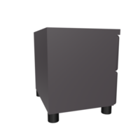 Nightstand isolated on transparent png