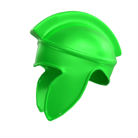 spartiate casque isolé sur transparent png